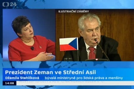 Miloš Zeman vs. džamila Stehlíková Miloš Zeman vs. Džamila Stehlíková