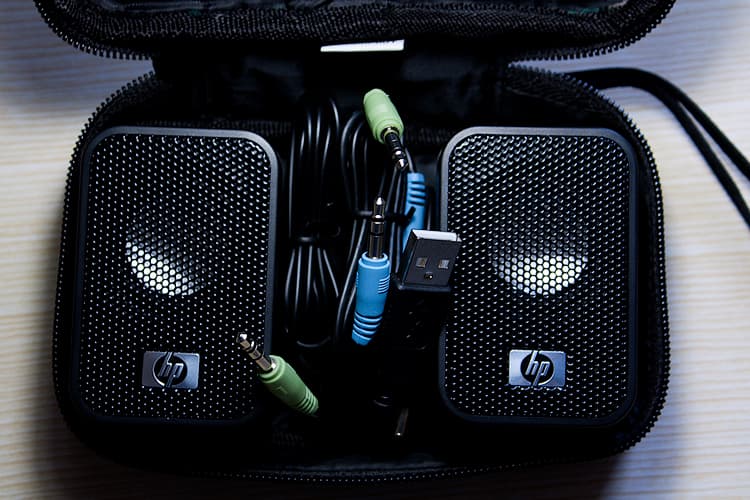 HP Mini USB Powered Speakers HP Mini USB Powered Speakers