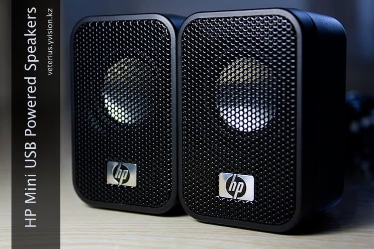 HP Mini USB Powered Speakers HP Mini USB Powered Speakers