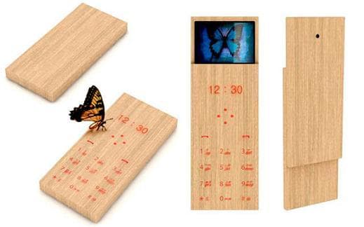 wood phone