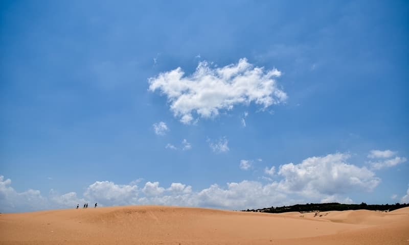 Красные дюны