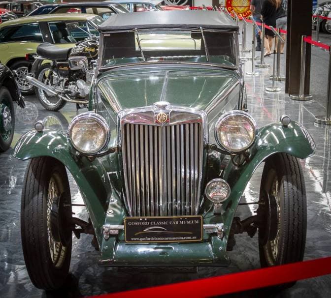 MG TC, 1945-1950. Англия